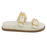 PAPETE DUAS TIRAS OFF FIVELA DETALHADA S 21564 0338 0002 SCHUTZ